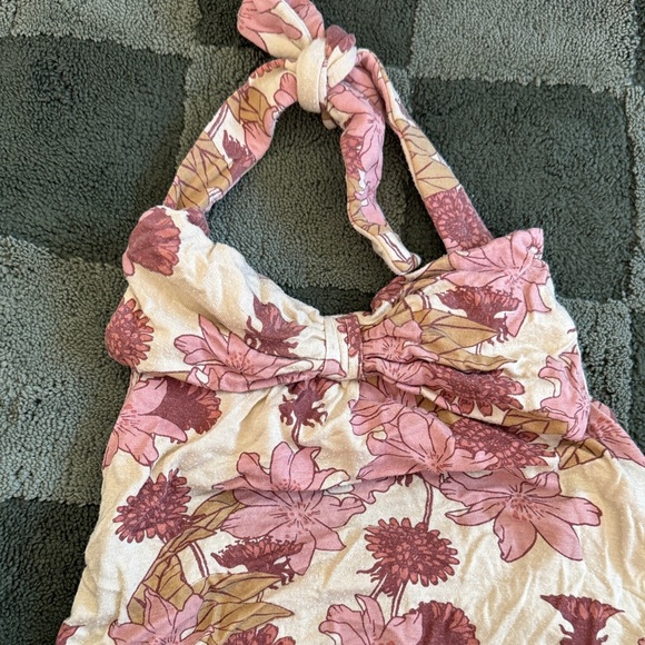 Kate Quinn Pink Floral Kids One Piece - Picture 2 of 6